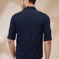 Parx Blue Casual Shirts