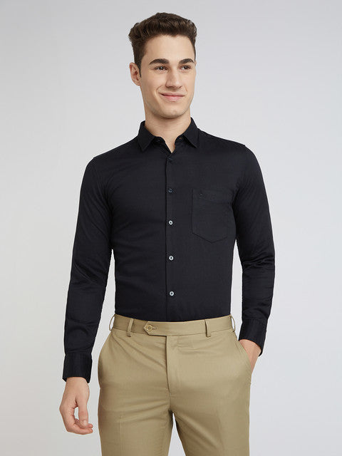 Parx Black Casual Shirt 