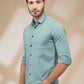 Parx Green Casual Shirts