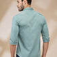Parx Green Casual Shirts