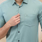 Parx Green Casual Shirts