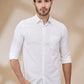 Parx White Casual Shirts