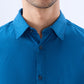 Parx Blue Casual Shirt