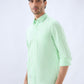 Parx Green Casual Shirt