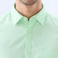Parx Green Casual Shirt