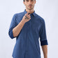 Parx Blue Casual Shirt