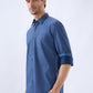 Parx Blue Casual Shirt