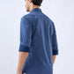 Parx Blue Casual Shirt