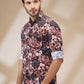 Parx Brown Casual Shirt 