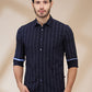 Parx Blue Casual Shirt 