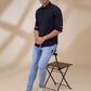 Parx Blue Casual Shirt 