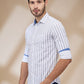 Parx White Casual Shirts