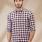 Parx Brown Casual Shirt 
