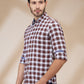 Parx Brown Casual Shirt 