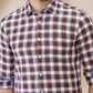 Parx Brown Casual Shirt 