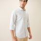 Parx Men Orange Checks Slim Fit Cotton Casual Shirt