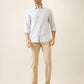 Parx Men Orange Checks Slim Fit Cotton Casual Shirt