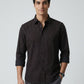 Parx Black Casual Shirt
