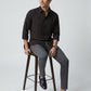 Parx Black Casual Shirt