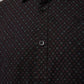 Parx Men Black Slim Fit Print Casual Shirt