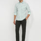 Parx Men Green Slim Fit Printed Casual Shirt