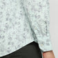Parx Men Green Slim Fit Printed Casual Shirt
