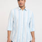 Parx Blue Casual Shirt
