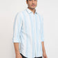 Parx Blue Casual Shirt
