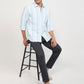 Parx Blue Casual Shirt