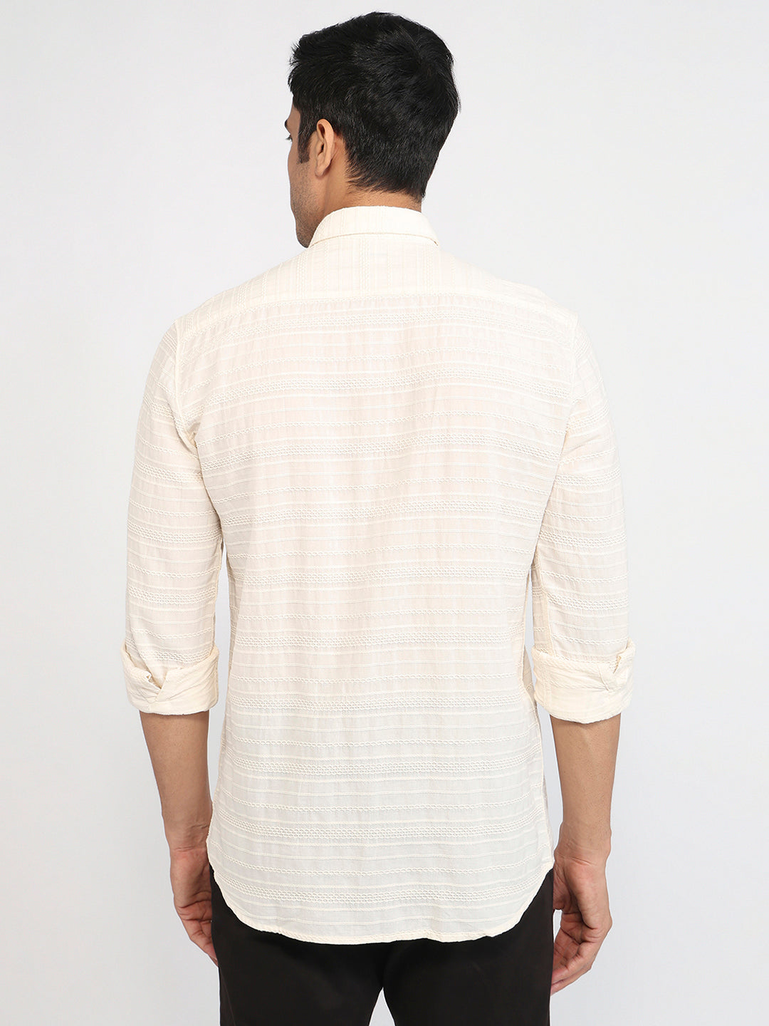 Parx White Casual Shirt