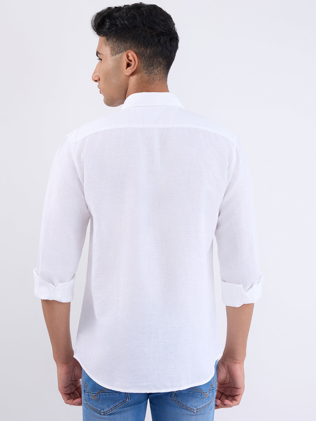 Parx White Casual Shirt