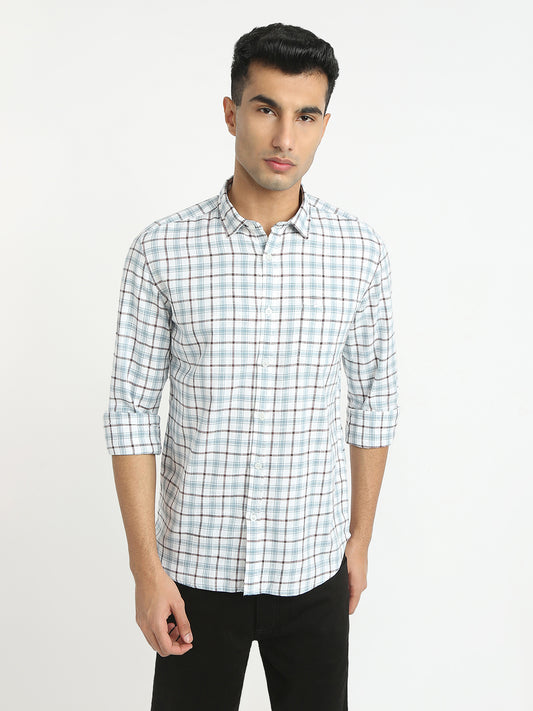 Parx White Casual Shirt 