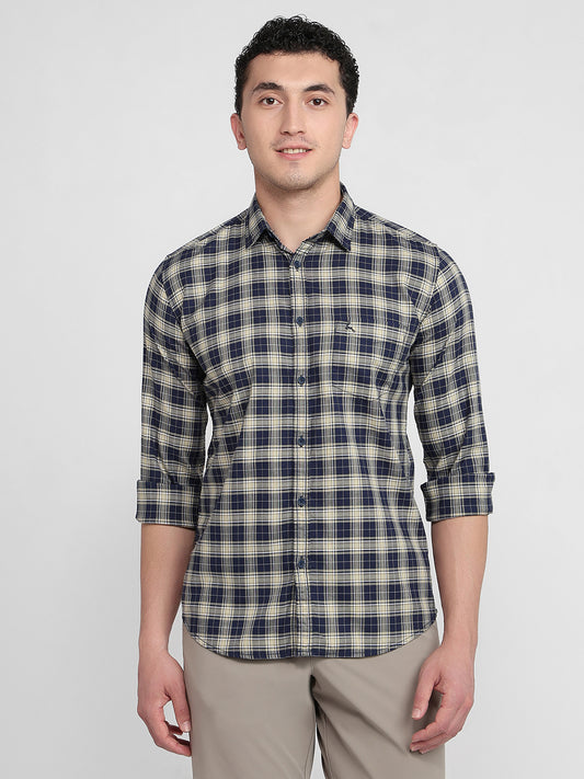 Parx Blue Casual Shirt