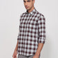 Parx Maroon Casual Shirt