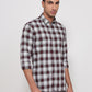 Parx Maroon Casual Shirt