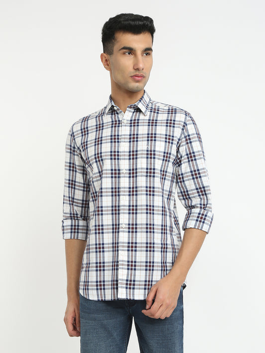 Parx Blue Casual Shirt 