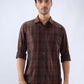 Parx Brown Casual Shirt