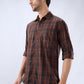 Parx Brown Casual Shirt