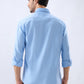 Parx Blue Casual Shirt