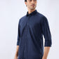 Parx Blue Casual Shirt