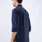 Parx Blue Casual Shirt