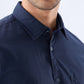 Parx Blue Casual Shirt
