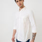 Parx White Casual Shirt 