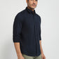 Parx Blue Casual Shirt