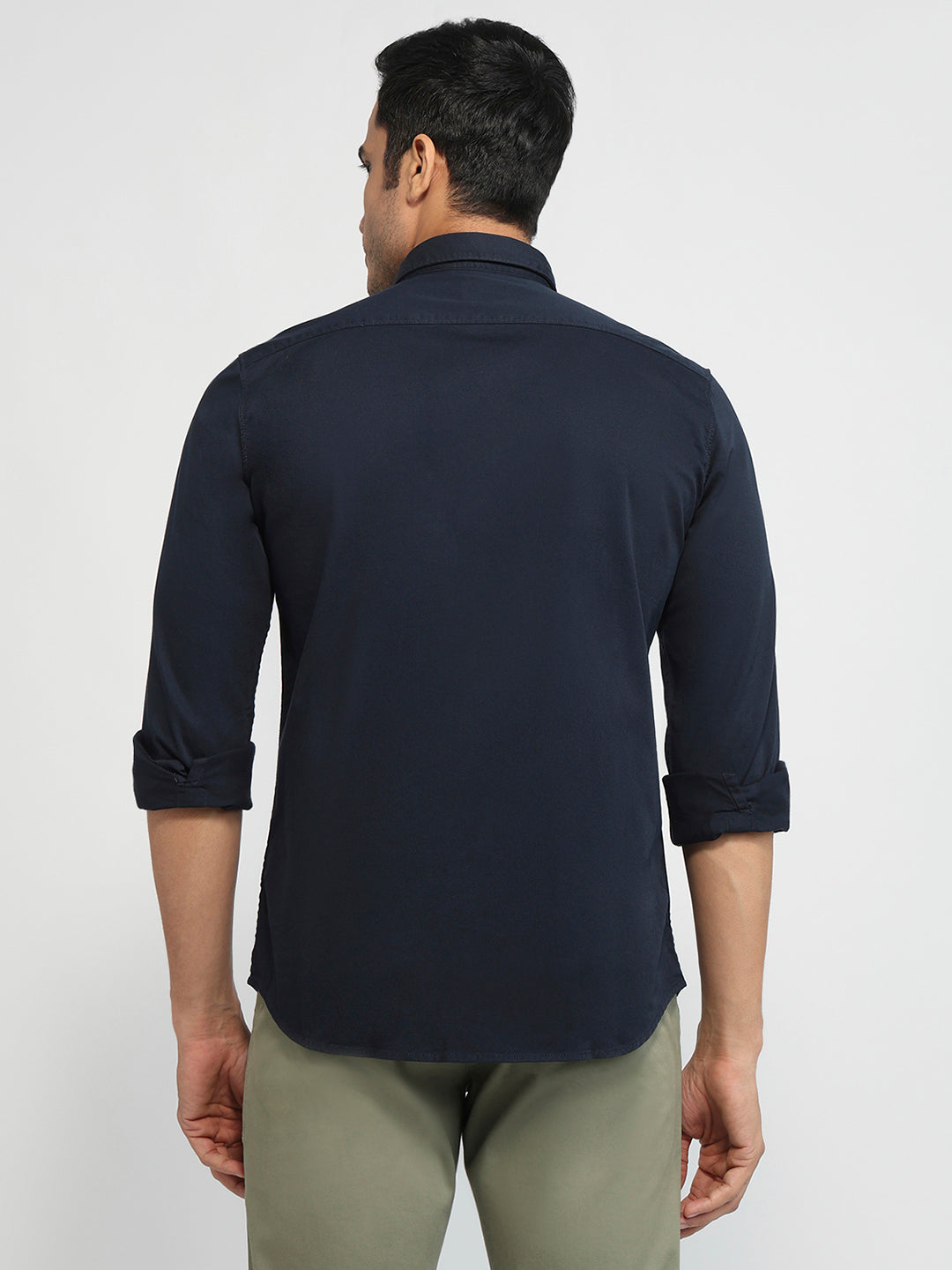 Parx Blue Casual Shirt