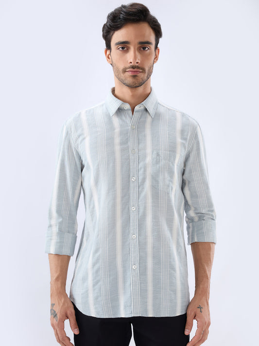 Parx Grey Casual Shirt