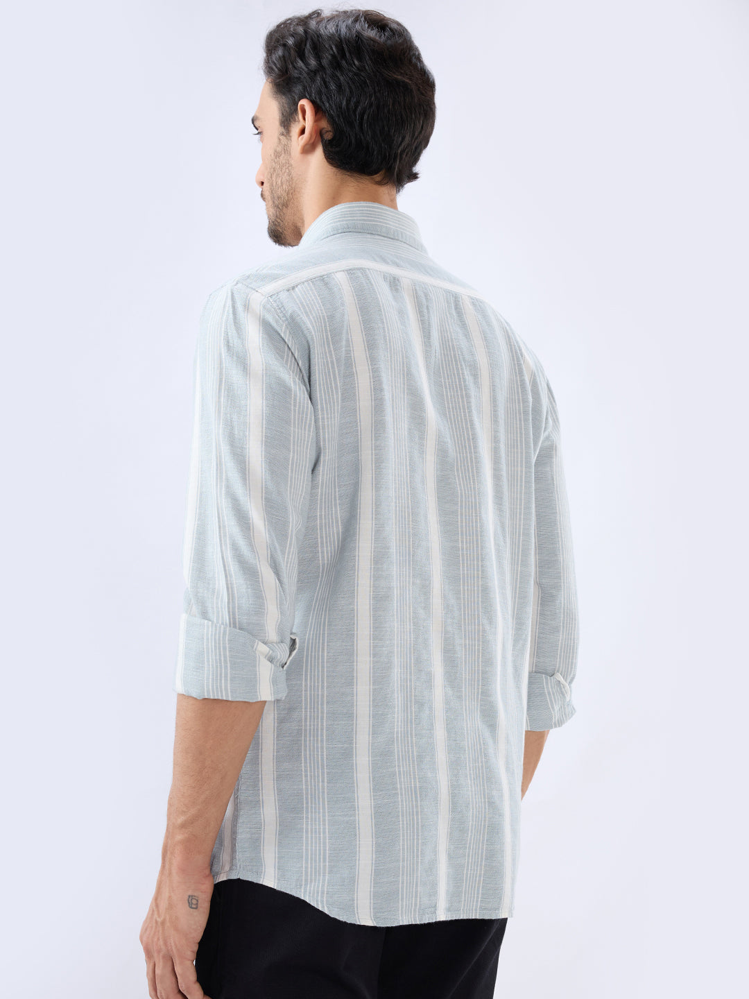 Parx Grey Casual Shirt