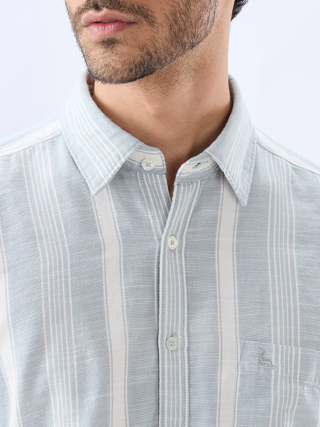 Parx Grey Casual Shirt