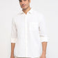 Parx White Casual Shirt