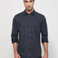 Parx Blue Casual Shirt